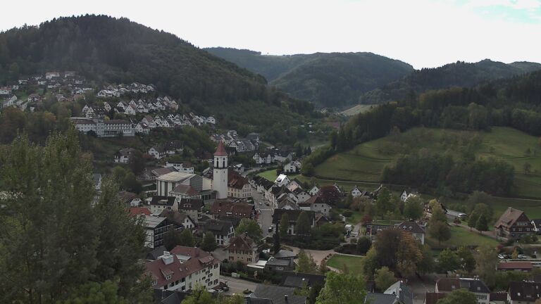Dieses Bild zeigt eine Webcam-Aufnahme von Ottenhöfen, aufgenommen am Freitag, den 16.10.2026 um 10:40 Uhr
