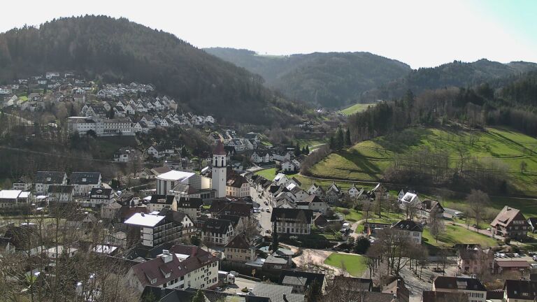 Dieses Bild zeigt eine Webcam-Aufnahme von Ottenhöfen, aufgenommen am Freitag, den 13.03.2026 um 10:20 Uhr