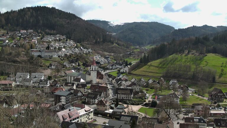 Dieses Bild zeigt eine Webcam-Aufnahme von Ottenhöfen, aufgenommen am Sonntag, den 29.03.2026 um 14:40 Uhr