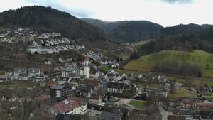 Dieses Bild zeigt eine Webcam-Aufnahme von Ottenhöfen, aufgenommen am Sonntag, den 15.02.2026 um 14:20 Uhr