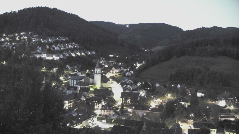 Dieses Bild zeigt eine Webcam-Aufnahme von Ottenhöfen, aufgenommen am Mittwoch, den 23.09.2026 um 06:30 Uhr