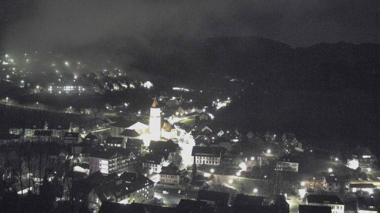 Dieses Bild zeigt eine Webcam-Aufnahme von Ottenhöfen, aufgenommen am Dienstag, den 24.02.2026 um 20:30 Uhr