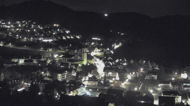 Dieses Bild zeigt eine Webcam-Aufnahme von Ottenhöfen, aufgenommen am Mittwoch, den 17.12.2025 um 06:20 Uhr