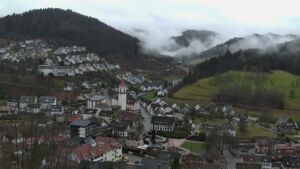 Dieses Bild zeigt eine Webcam-Aufnahme von Ottenhöfen, aufgenommen am Dienstag, den 24.02.2026 um 14:10 Uhr