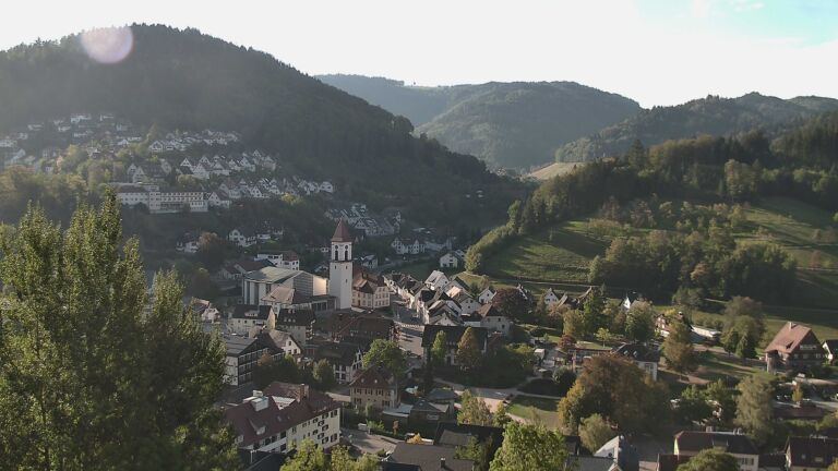 Dieses Bild zeigt eine Webcam-Aufnahme von Ottenhöfen, aufgenommen am Mittwoch, den 30.09.2026 um 09:30 Uhr
