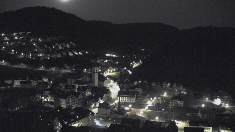 Dieses Bild zeigt eine Webcam-Aufnahme von Ottenhöfen, aufgenommen am Montag, den 09.03.2026 um 02:30 Uhr