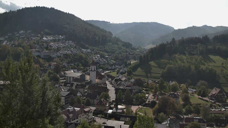 Dieses Bild zeigt eine Webcam-Aufnahme von Ottenhöfen, aufgenommen am Samstag, den 03.10.2026 um 12:20 Uhr