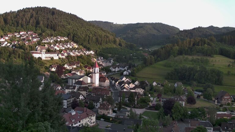 Dieses Bild zeigt eine Webcam-Aufnahme von Ottenhöfen, aufgenommen am Montag, den 25.05.2026 um 20:30 Uhr