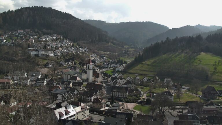 Dieses Bild zeigt eine Webcam-Aufnahme von Ottenhöfen, aufgenommen am Montag, den 09.03.2026 um 14:10 Uhr