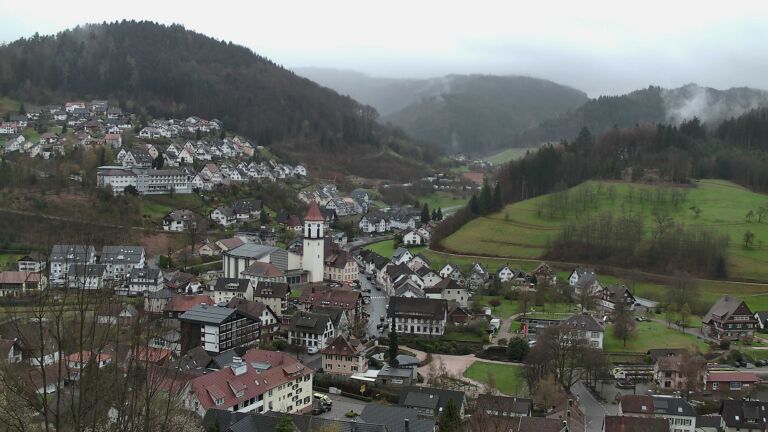 Dieses Bild zeigt eine Webcam-Aufnahme von Ottenhöfen, aufgenommen am Samstag, den 04.04.2026 um 10:40 Uhr