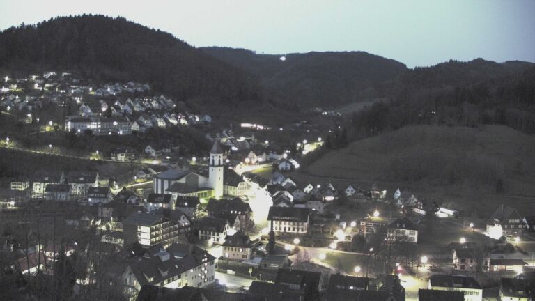 Dieses Bild zeigt eine Webcam-Aufnahme von Ottenhöfen, aufgenommen am Freitag, den 06.03.2026 um 06:20 Uhr