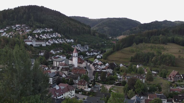 Dieses Bild zeigt eine Webcam-Aufnahme von Ottenhöfen, aufgenommen am Montag, den 31.08.2026 um 08:40 Uhr