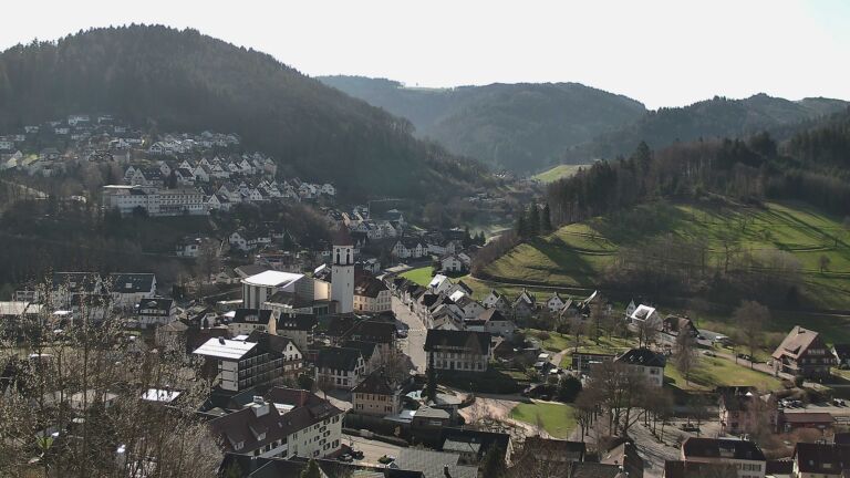 Dieses Bild zeigt eine Webcam-Aufnahme von Ottenhöfen, aufgenommen am Dienstag, den 03.03.2026 um 10:20 Uhr