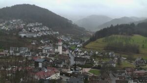 Dieses Bild zeigt eine Webcam-Aufnahme von Ottenhöfen, aufgenommen am Dienstag, den 24.02.2026 um 08:20 Uhr