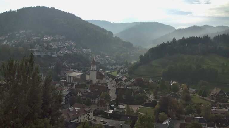 Dieses Bild zeigt eine Webcam-Aufnahme von Ottenhöfen, aufgenommen am Dienstag, den 20.10.2026 um 11:30 Uhr