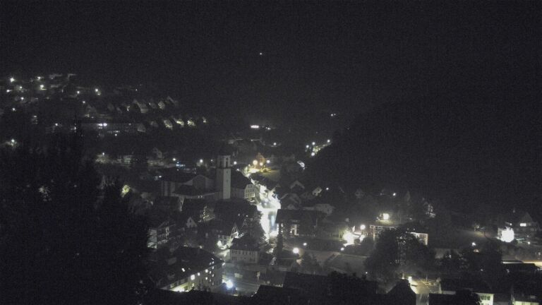 Dieses Bild zeigt eine Webcam-Aufnahme von Ottenhöfen, aufgenommen am Samstag, den 10.10.2026 um 04:30 Uhr