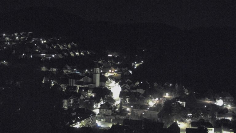 Dieses Bild zeigt eine Webcam-Aufnahme von Ottenhöfen, aufgenommen am Montag, den 24.08.2026 um 02:30 Uhr