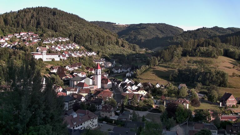 Dieses Bild zeigt eine Webcam-Aufnahme von Ottenhöfen, aufgenommen am Freitag, den 10.07.2026 um 20:20 Uhr