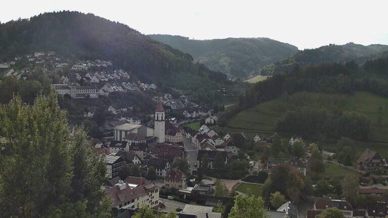 Dieses Bild zeigt eine Webcam-Aufnahme von Ottenhöfen, aufgenommen am Mittwoch, den 14.10.2026 um 11:30 Uhr