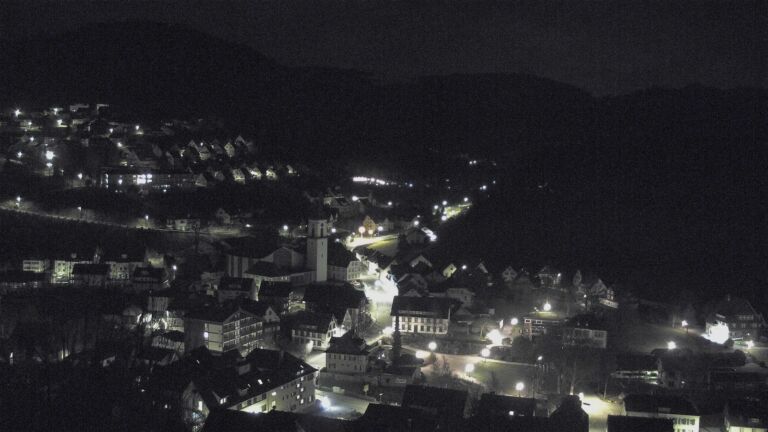 Dieses Bild zeigt eine Webcam-Aufnahme von Ottenhöfen, aufgenommen am Freitag, den 27.03.2026 um 02:00 Uhr