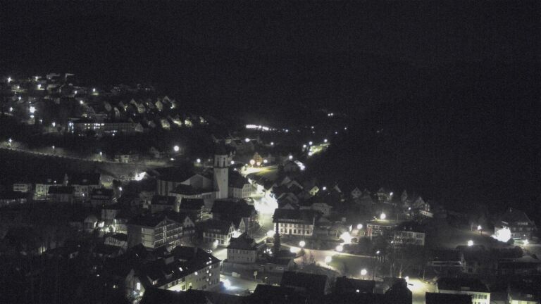 Dieses Bild zeigt eine Webcam-Aufnahme von Ottenhöfen, aufgenommen am Donnerstag, den 19.03.2026 um 02:30 Uhr