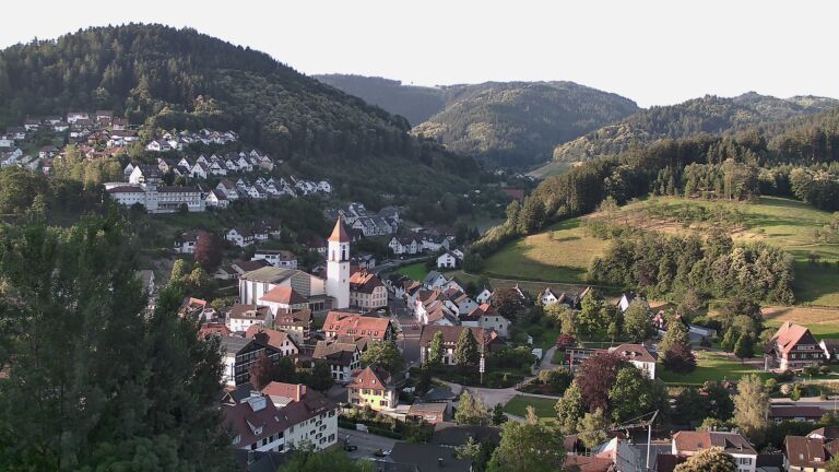 Dieses Bild zeigt eine Webcam-Aufnahme von Ottenhöfen, aufgenommen am Mittwoch, den 24.06.2026 um 06:40 Uhr