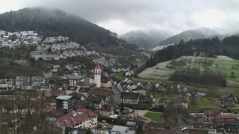 Dieses Bild zeigt eine Webcam-Aufnahme von Ottenhöfen, aufgenommen am Donnerstag, den 26.03.2026 um 09:40 Uhr