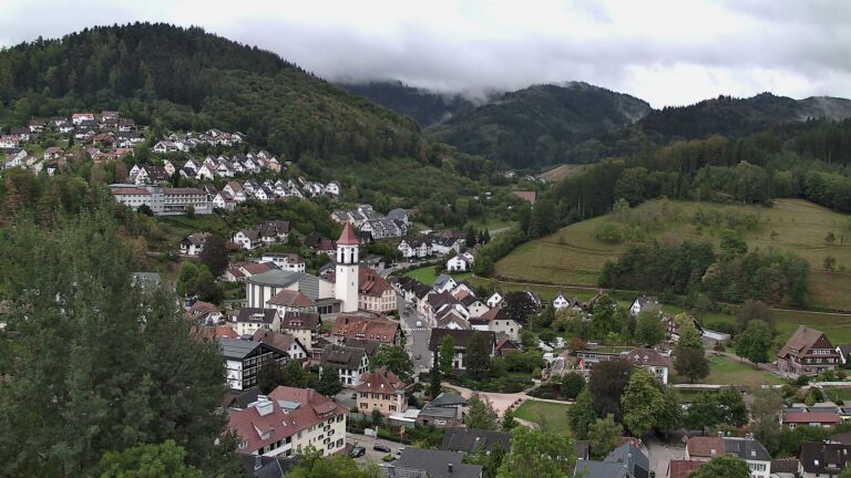 Dieses Bild zeigt eine Webcam-Aufnahme von Ottenhöfen, aufgenommen am Mittwoch, den 09.09.2026 um 09:40 Uhr