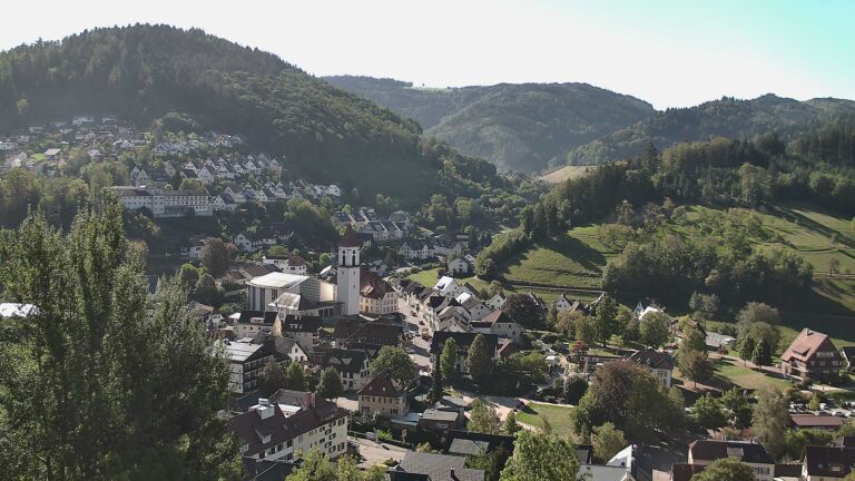 Dieses Bild zeigt eine Webcam-Aufnahme von Ottenhöfen, aufgenommen am Mittwoch, den 23.09.2026 um 10:40 Uhr