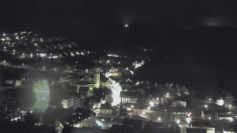 Dieses Bild zeigt eine Webcam-Aufnahme von Ottenhöfen, aufgenommen am Montag, den 16.02.2026 um 06:10 Uhr