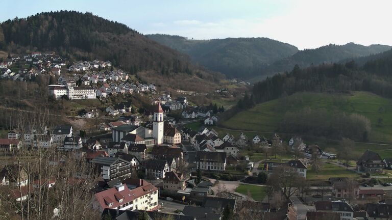 Dieses Bild zeigt eine Webcam-Aufnahme von Ottenhöfen, aufgenommen am Donnerstag, den 05.03.2026 um 16:40 Uhr