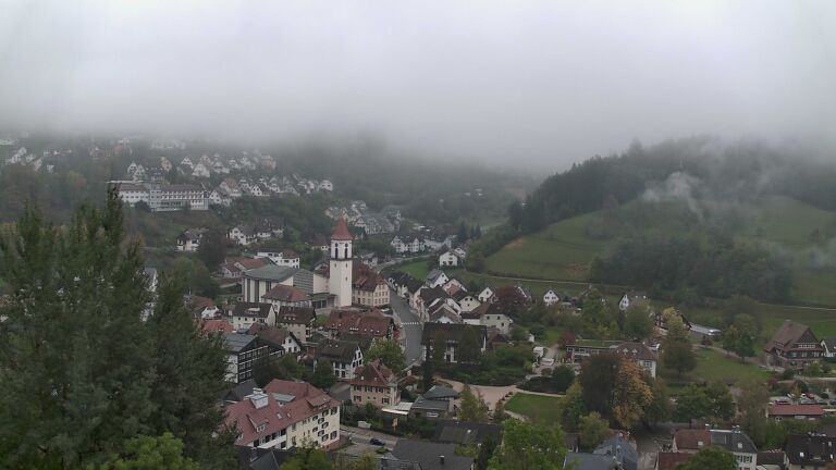Dieses Bild zeigt eine Webcam-Aufnahme von Ottenhöfen, aufgenommen am Sonntag, den 18.10.2026 um 11:20 Uhr