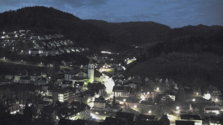 Dieses Bild zeigt eine Webcam-Aufnahme von Ottenhöfen, aufgenommen am Donnerstag, den 16.04.2026 um 05:40 Uhr