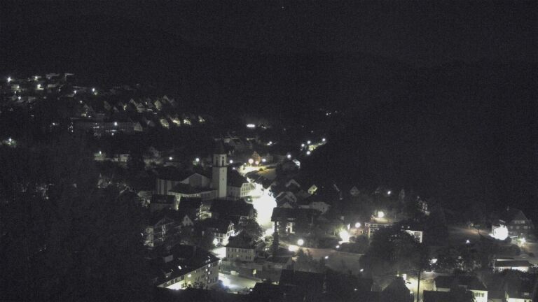 Dieses Bild zeigt eine Webcam-Aufnahme von Ottenhöfen, aufgenommen am Samstag, den 18.07.2026 um 03:30 Uhr