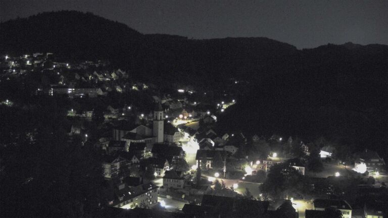 Dieses Bild zeigt eine Webcam-Aufnahme von Ottenhöfen, aufgenommen am Freitag, den 29.05.2026 um 01:30 Uhr
