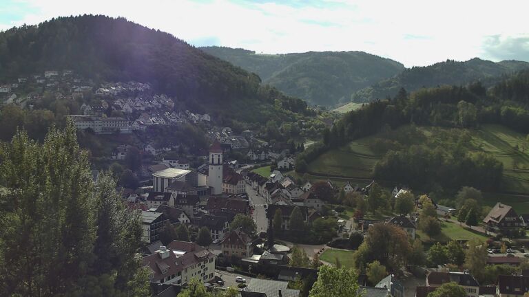 Dieses Bild zeigt eine Webcam-Aufnahme von Ottenhöfen, aufgenommen am Freitag, den 16.10.2026 um 11:30 Uhr