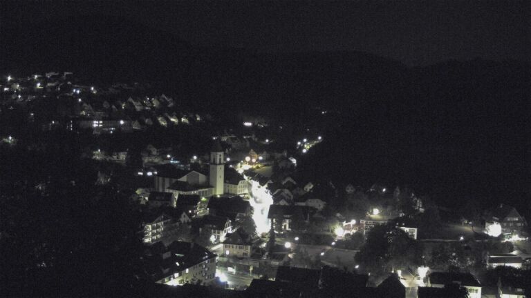 Dieses Bild zeigt eine Webcam-Aufnahme von Ottenhöfen, aufgenommen am Samstag, den 05.09.2026 um 05:00 Uhr