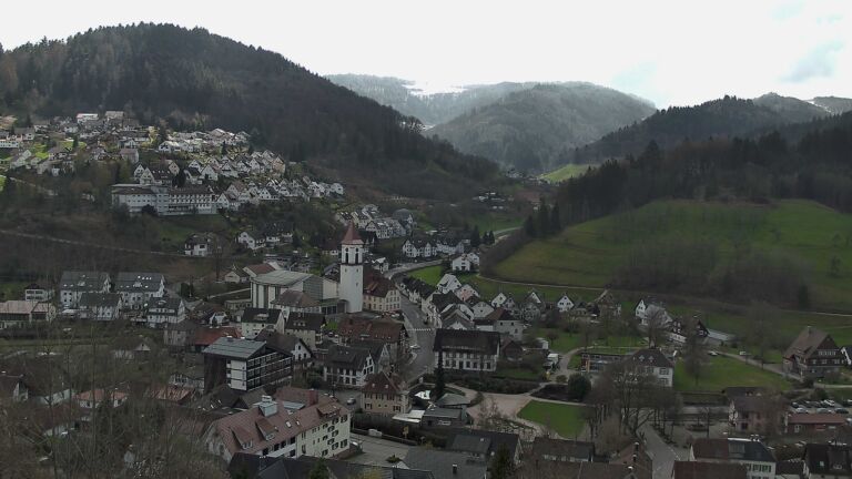 Dieses Bild zeigt eine Webcam-Aufnahme von Ottenhöfen, aufgenommen am Sonntag, den 29.03.2026 um 12:30 Uhr