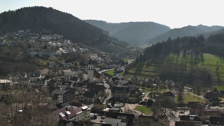 Dieses Bild zeigt eine Webcam-Aufnahme von Ottenhöfen, aufgenommen am Donnerstag, den 05.03.2026 um 12:40 Uhr