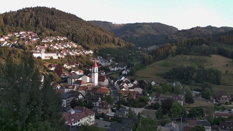Dieses Bild zeigt eine Webcam-Aufnahme von Ottenhöfen, aufgenommen am Mittwoch, den 29.07.2026 um 20:20 Uhr