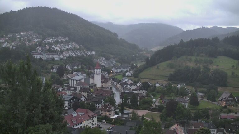 Dieses Bild zeigt eine Webcam-Aufnahme von Ottenhöfen, aufgenommen am Montag, den 29.06.2026 um 05:40 Uhr