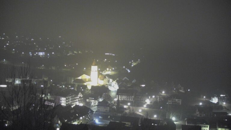 Dieses Bild zeigt eine Webcam-Aufnahme von Ottenhöfen, aufgenommen am Donnerstag, den 05.02.2026 um 21:30 Uhr