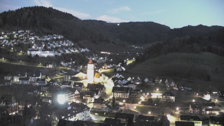 Dieses Bild zeigt eine Webcam-Aufnahme von Ottenhöfen, aufgenommen am Montag, den 02.03.2026 um 18:50 Uhr