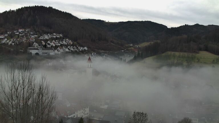 Dieses Bild zeigt eine Webcam-Aufnahme von Ottenhöfen, aufgenommen am Mittwoch, den 04.02.2026 um 09:40 Uhr