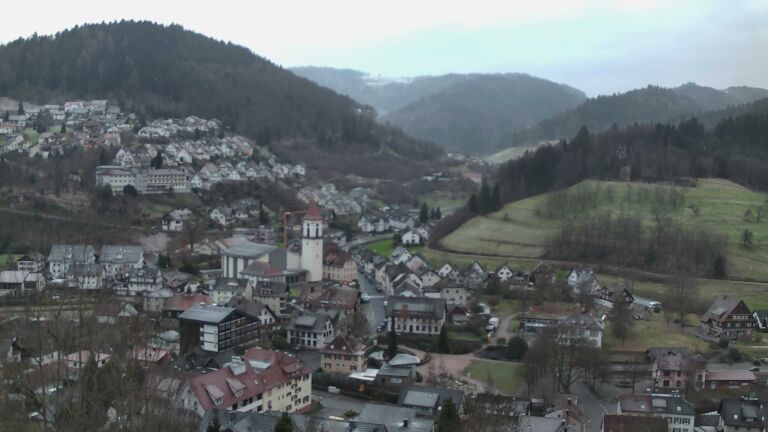 Dieses Bild zeigt eine Webcam-Aufnahme von Ottenhöfen, aufgenommen am Mittwoch, den 24.12.2025 um 15:30 Uhr