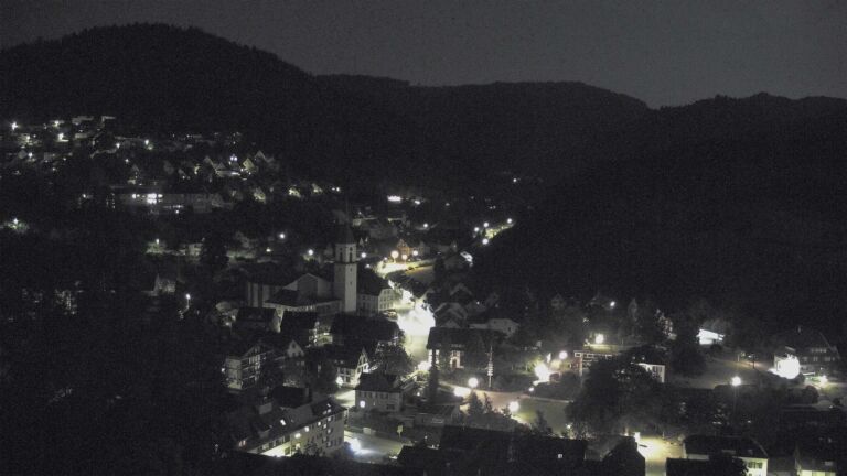 Dieses Bild zeigt eine Webcam-Aufnahme von Ottenhöfen, aufgenommen am Mittwoch, den 27.05.2026 um 00:00 Uhr