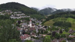 Dieses Bild zeigt eine Webcam-Aufnahme von Ottenhöfen, aufgenommen am Dienstag, den 09.06.2026 um 07:50 Uhr