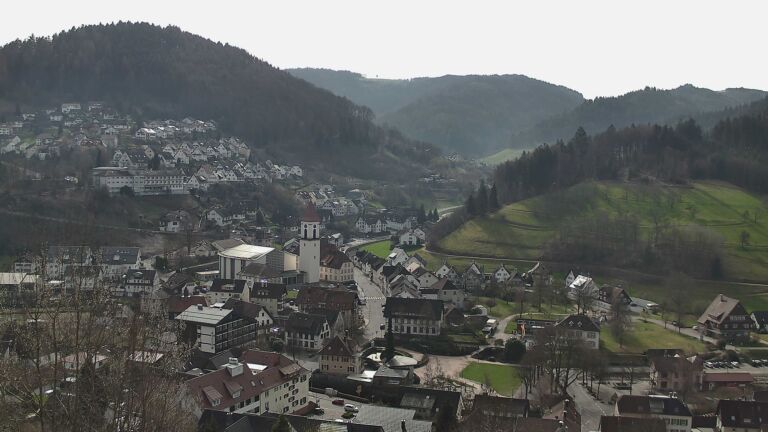 Dieses Bild zeigt eine Webcam-Aufnahme von Ottenhöfen, aufgenommen am Freitag, den 06.03.2026 um 11:00 Uhr