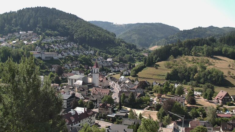 Dieses Bild zeigt eine Webcam-Aufnahme von Ottenhöfen, aufgenommen am Mittwoch, den 29.07.2026 um 10:40 Uhr