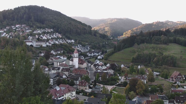 Dieses Bild zeigt eine Webcam-Aufnahme von Ottenhöfen, aufgenommen am Mittwoch, den 30.09.2026 um 08:20 Uhr